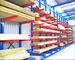 Long Span Cantilever Storage Racks , Single / Double Sided High Density Racking System